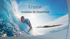  Presentation with 2022 - PPT theme enhanced with male-maldives-november-2022-surfer background and a light blue colored foreground