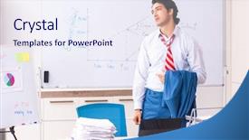  Presentation with tyre spares sales tires - Amazing slides having male sales analyst in front backdrop and a  colored foreground