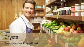  Presentation with vegetable farm - Beautiful theme featuring therapeutic massage at the spa salon for the back of a beautiful young girl backdrop and a coral colored foreground