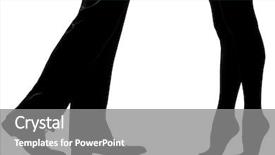  Presentation with feet - Theme having male silhouettes - one caucasian detail legs feet background and a  colored foreground