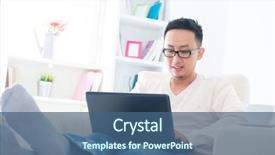  Presentation with nido palawan philippines southeast asia - Cool new presentation theme with male using internet at home backdrop and a ocean colored foreground