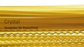 Presentation with dry - Cool new slides with malfaldine-and-fettuccine-dry-pasta backdrop and a gold colored foreground
