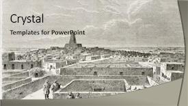 Presentation with tour - Cool new slides with mali - timbuktu old view created backdrop and a light gray colored foreground