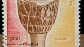  Presentation with musical instrument - Cool new slide set with mali-circa-1973-a-stamp backdrop and a coral colored foreground