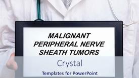  Presentation with nerve - PPT theme having malignant-peripheral-nerve-sheath-tumors background and a  colored foreground