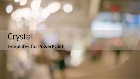  Presentation with mall - Amazing theme having mall shallow depth of focus backdrop and a  colored foreground