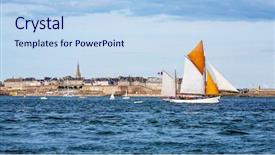  Presentation with view of al aqsa mosque - Cool new PPT theme with malo and a sailboat brittany backdrop and a  colored foreground
