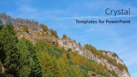  Presentation with connecting - Presentation theme featuring maloja-region-collection-of-beatiful background and a light blue colored foreground