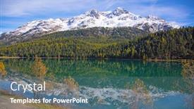  Presentation with connecting - Slide set having maloja-region-collection-of-beatiful background and a ocean colored foreground