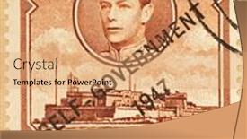  Presentation with malta - PPT theme enhanced with malta-circa-1948-a-vintage background and a coral colored foreground