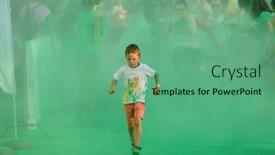  Presentation with color run - 