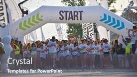  Presentation with color run - 