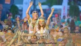  Presentation with color run - 