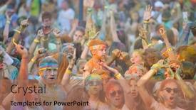  Presentation with color run - 