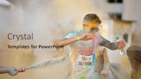  Presentation with color run - 
