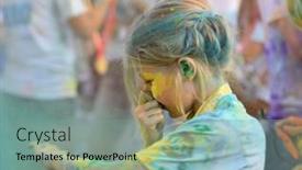  Presentation with color run - 