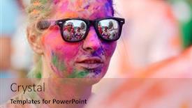  Presentation with color run - 