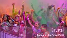  Presentation with color run - 