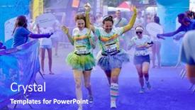  Presentation with color run - 