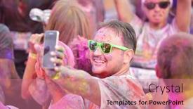  Presentation with color run - 