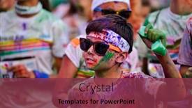  Presentation with color run - 