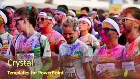  Presentation with color run - 