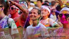  Presentation with color run - 