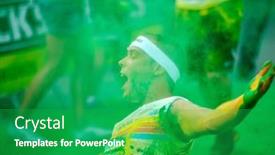  Presentation with color run - 