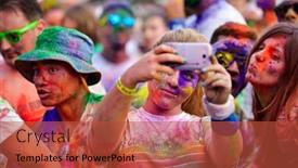  Presentation with color run - 