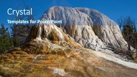  Presentation with hot springs - Cool new theme with mammoth-hot-springs backdrop and a ocean colored foreground