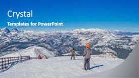  Presentation with nevada - Beautiful PPT theme featuring mammoth-lakes-ca-november-8 backdrop and a teal colored foreground