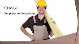  Presentation with roof - Cool new slide set with handy man - i'm gonna finish the roof backdrop and a  colored foreground