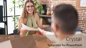  Presentation with office workers - 