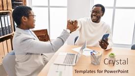  Presentation with office workers - 