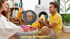  Presentation with clothes washing machine - 