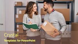  Presentation with business book - 