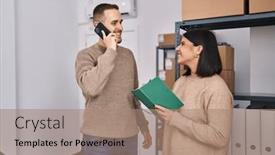  Presentation with office workers - 