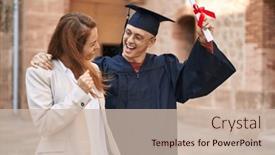  Presentation with graduation - 