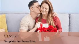  Presentation with mother son flowers - 