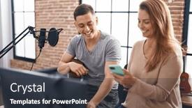  Presentation with music classic - 