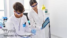  Presentation with embryo - Theme with man-and-woman-partners-wearing background and a lemonade colored foreground