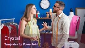  Presentation with clothing factory - 