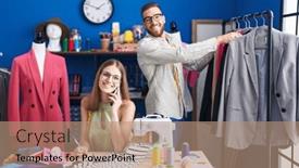  Presentation with clothing factory - 