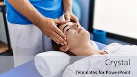  Presentation with reiki - Theme consisting of man-and-woman-wearing-physiotherpy background and a lemonade colored foreground