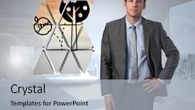  Presentation with neonatal spine and hip - Amazing PPT theme having man apple abstract - serious businessman with hand backdrop and a  colored foreground