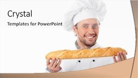  Presentation with holding hands old young - Colorful PPT layouts enhanced with man bread - young baker holds a loaf backdrop and a white colored foreground
