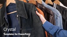  Presentation with checks - Slide deck having man-checks-vintage-blueish-suede background and a wine colored foreground