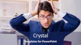  Presentation with workload - Colorful theme enhanced with man complaining about his workload backdrop and a  colored foreground