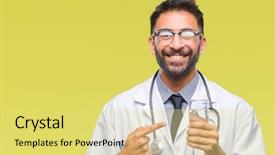  Presentation with child drinking water from glass - Amazing PPT layouts having man drinking glass of water backdrop and a  colored foreground