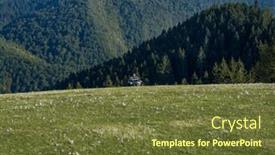  Presentation with atv - Presentation theme featuring man-driving-a-quad-atv background and a tawny brown colored foreground